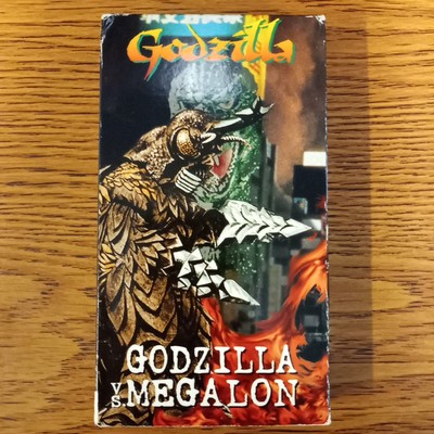 Godzilla Vs. Megalon 1973 (VHS, 1997) Giant Monster Kaiju Sci-Fi Video Tape -image