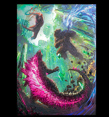 Displate Metal Poster Godzilla x Kong Limited Edition - {Sealed in original box}-image