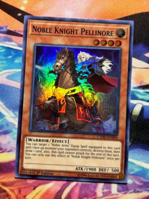 ***Noble Knight Pellinore 1st Ed*** CYHO-EN090 | Super Rare | YuGiOh! NM-image