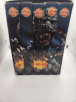 Godzillas Biggest Battles VHS Set -image