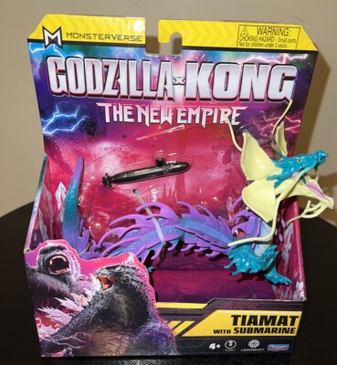 NEW Godzilla x Kong The New Empire TIAMAT Toy Figure w Submarine 6