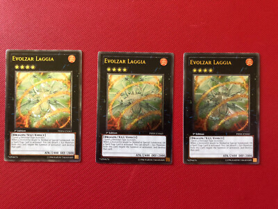 Yugioh Evolzar Laggia Ultimate Rare 1st Ed-image