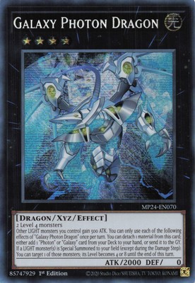 Yugioh MP24-EN070 - Galaxy Photon Dragon - Secret Rare-image
