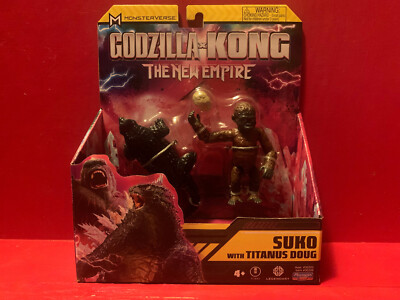 Godzilla x Kong: The New Empire Suko with Titanus Doug Figure New In Box-image