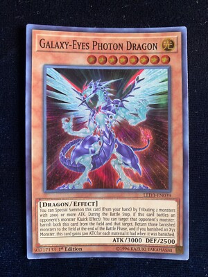 Galaxy-Eyes Photon Dragon LED3-EN039 Legendary Duelists: White Dragon Abyss 1st-image