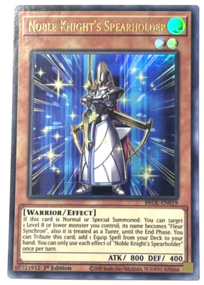 YuGiOh! - Noble Knight's Spearholder - Ultra Rare-image