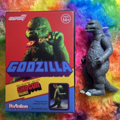 Super 7 Shogun Godzilla Blind Box Chase Mystery Godzilla 1:12 Odds-image