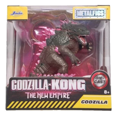 Jada Toys- MetalFigs Godzilla x Kong The New Empire Diecast GODZILLA Keychain-image