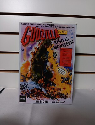 NECA Godzilla 1956 Movie Poster Action Figure 7