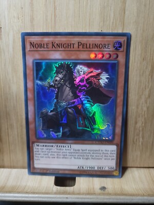 Yu-Gi-Oh! I 🏆Noble Knight Pellinore - 1st Edition🏆SUPER RARE Card-image