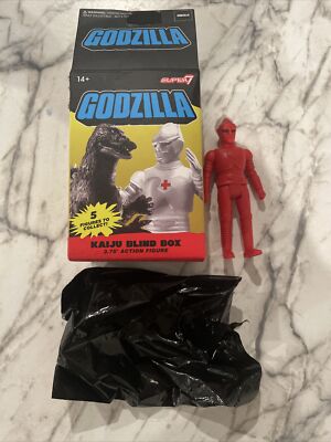 Firefighter Jet Jaguar Godzilla Toho Open Blind Box Figure-image