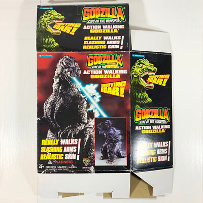 1994 Trendmasters Godzilla King Of The Monsters Action Walking Godzilla BOX ONLY-image