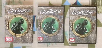 The Godzilla Collection 8 DVD Set Vol. 1 & 2-image