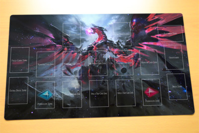 No.3245# Yugioh TCG Custom Playmat Neo Galaxy Eyes Photon Dragon YGO Play Mat-image