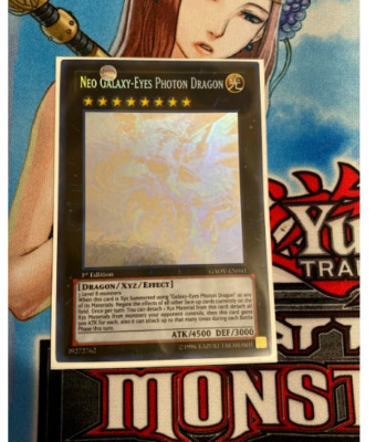 *Yugioh! Neo Galaxy-Eyes Photon Dragon Ghost Rare 1st Edition NM-image