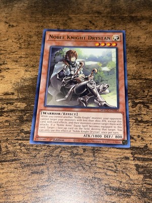 1X NM Noble Knight Drystan - MAGO-EN082 - Rare 1st Edition yugioh tcg-image