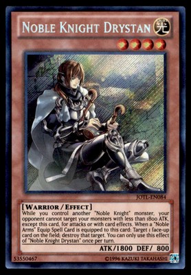 Yu-Gi-Oh! Noble Knight Drystan #JOTL-EN084 Light Play-image