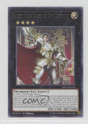 Sacred Noble Knight of King Custennin (UR) 1st Ed. #MP19-EN142 q5p-image
