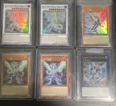 YuGiOh TCG Card Lot Legendary Duelist Season 2 Dragons Blue-Eyes Galaxy Photon-image