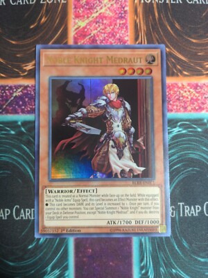 Yu-Gi-Oh! Noble Knight Medraut BLRR-EN071 1st Edition Ultra Rare NM-image