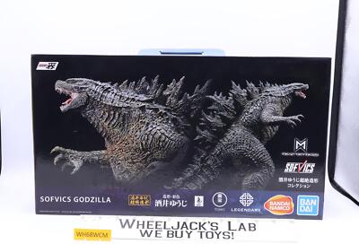 SOFVICS Godzilla from Godzilla vs Kong Monsterverse 2021 Bandai Figure NEW MISB-image