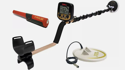 Fisher Labs GOLDBUG Pro Coil 5 & 10 inch Combo Metal Detector & F-Pulse NEW-image