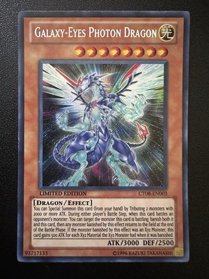 Galaxy-Eyes Photon Dragon CT08-EN003 Secret Rare NM/LP-image