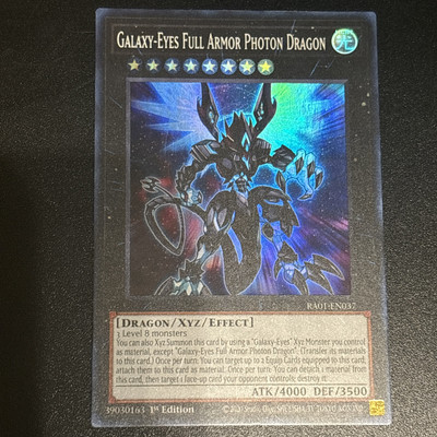 Galaxy-Eyes Full Armor Photon Dragon (SR) RA01-EN037 25th Anniversary Rarity...-image
