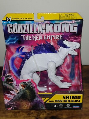New 2024 Playmates Godzilla x Kong The New Empire Shimo with Frost Bite Blast-image