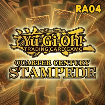 Yugioh Quarter Century Stampede RA04 Main Set Quarter Century QCR-image