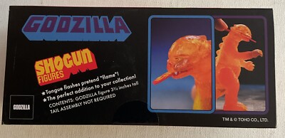 Reaction Godzilla Shogun Fire figure Super 7 17210.   ** NEW **-image