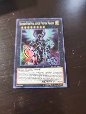 Yugioh Galaxy-Eyes Full Armor Photon Dragon MP16-EN044 1st Edition Super Rare y8-image