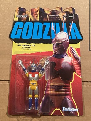SUPER7 Godzilla Jet Jaguar '73 Soaring Toho ReAction Exclusive Figure-image