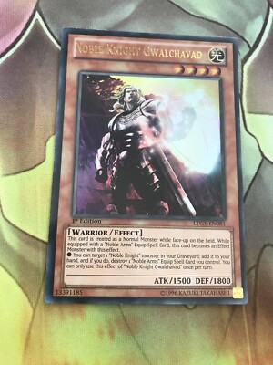 LTGY-EN081 Noble Knight Gwalchavad x 1 - 1st Edition Ultra - Yugioh-image