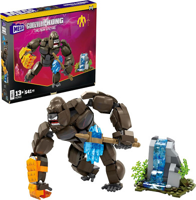 Mega Godzilla x Kong The New Empire Godzilla Building Set 543 Pieces New in Box-image