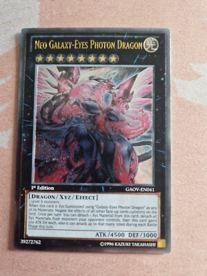 Yu-Gi-Oh Neo Galaxy-Eyes Photon Dragon GAOV-EN041 - Ultimate Rare 1sr Edition-image