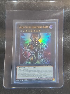 Galaxy-Eyes Full Armor Photon Dragon (UR) RA01-EN037 25th Anniversary Rarity...-image