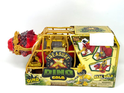 Treasure X Dino Gold Dinosaur Dissection T-REX w/ Exclusive Hunter Figure-image