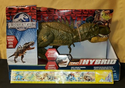 Jurassic World Dino Hybrid FX Tyrannosaurus Rex Figure Works w/ Sound - IN BOX-image