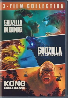 Godzilla vs. Kong / Godzilla King of the Monsters / Kong Skull Island 3-Film C-image