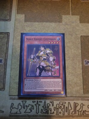 YUGIOH TCG NOBLE KNIGHT CUSTENNIN CYHO-EN088 SUPER 1ST EDITION NM-image