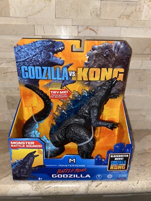 Godzilla Vs Kong Battle Roar Godzilla With Monster Sounds Playmates-image