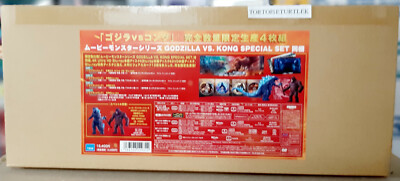 Godzilla vs Kong Complete 4dsc w/ Limited Movie Monster Series 2pcs BOX SET-image