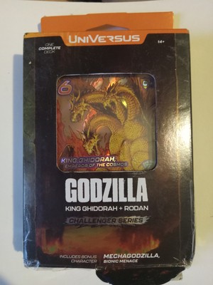 GODZILLA KING GHIDORAH RODAN COMPLETE CHALLENGER SERIES DECK NEW. Rough Box-image