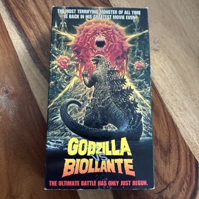 Godzilla vs Biollante VHS Videotape Toho 1989 HBO Video-image