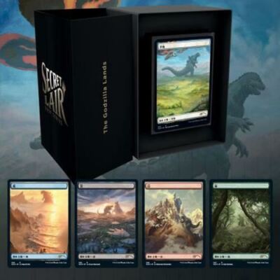 Secret lair: Godzilla Lands - Magic The Gathering [Trading Cards, TCG MTG] NEW-image