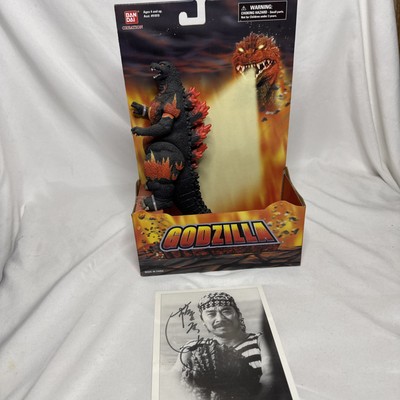 2002 Bandai Creation Burning Godzilla Action Figure #91810 New in Box Sealed-image