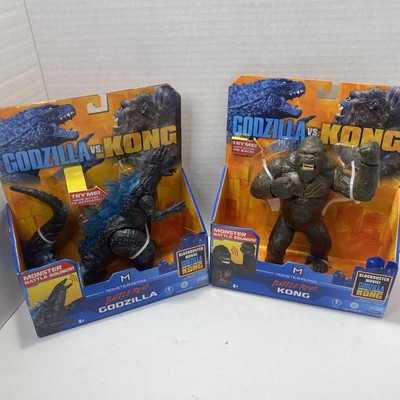Playmates MonsterVerse Godzilla VS Kong Battle Roar Sounds Godzilla and Kong 7