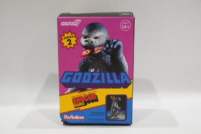 Super7 Shogun Figures Godzilla Classic 3.75” Mystery Box 2024 ReAction NEW   b10-image