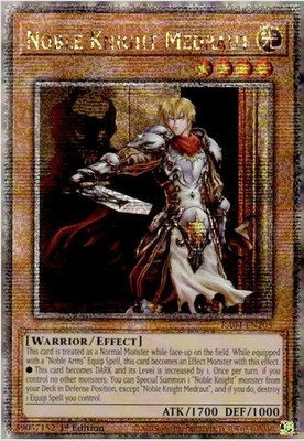 1x Noble Knight Medraut (Quarter Centur NM Eng YuGiOh - Quarter Century Stampede-image
